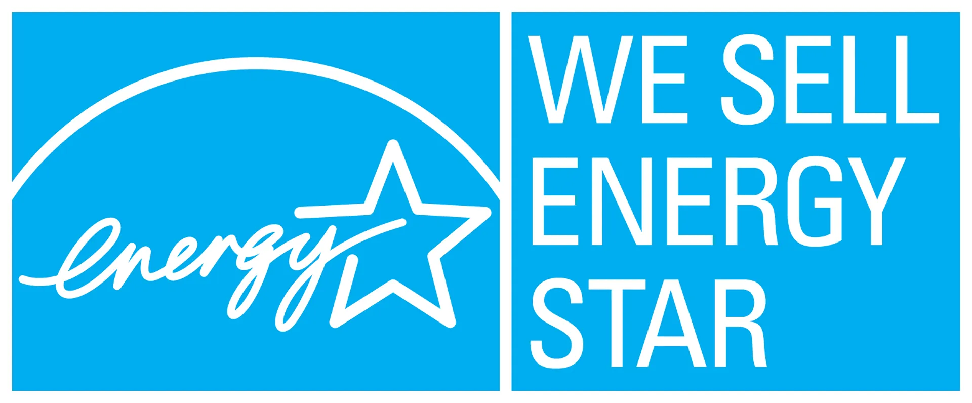 We Sell ENERGY STAR badge, horizontal